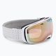 Lyžařské brýle Alpina Estetica QV white gloss/gold sph