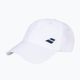 BABOLAT Basic Logo baseballová čepice bílá 5UA1221 6
