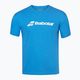 Pánské tenisové tričko Babolat Exercise modré 4MP1441