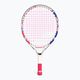 Dětská tenisová raketa Babolat B Fly 17 bílo-růžová 140483