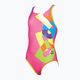 Dětské jednodílné plavky arena Patch One Piece L růžová 2A787 6