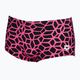 Pánské plavecké šortky arena Carbonics s nízkým pasem black/pink 000053 4