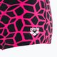 Pánské plavecké šortky arena Carbonics s nízkým pasem black/pink 000053 3
