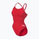 Jednodílné dámské plavky arena Team Challenge Solid červené 004766 4