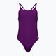 Jednodílné dámské plavky arena Team Challenge Solid fialové 004766