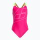 Dětské jednodílné plavky arena Swim Pro Back Logo růžový 005539/760