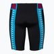 Pánské plavky arena Icons Swim Panel Jammer black/neon blue/red fandango/turquoise 2