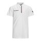 Dětské tenisové tričko Tecnifibre Polo white 22F3VE F3