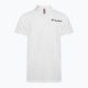 Dětské tenisové tričko Tecnifibre Polo white 22F3VE F3 2