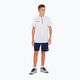 Dětské tenisové tričko Tecnifibre Polo white 22F3VE F3 8