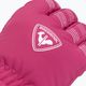 Dětské lyžařské rukavice Rossignol Jr Popy Impr G pink fushia 4