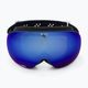 Dámské snowboardové brýle ROXY Popscreen Cluxe J 2021 true black akio/sonar ml revo blue 2
