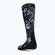 Dámské ponožky na snowboard ROXY Paloma 2021 true black black flowers 2