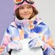 Dětské snowboardové rukavice ROXY Jetty Girl bright white pansy rg 4