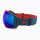 Quiksilver Greenwood S3 majolica blue / clux red mi snowboardové brýle 4