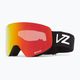 Snowboardové brýle VonZipper Encore black satin/wildlife fire chrome 5