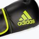 Boxerské rukavice Adidas Hybrid 80 černo-žluté ADIH80 5