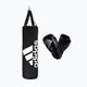 Dětský boxovací set adidas Youth Boxing Set pytel + rukavice černo-bílý ADIBPKIT10-90100