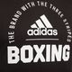Pánské boxerské tričko adidas černá/bílá 3