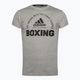 Pánské tričko adidas Boxing medium grey/heather black