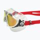 Plavecká maska Aquasphere Vista bílá/stříbrná/zrcadlově červená titanová MS5050915LMR 10