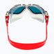 Aquasphere Vista bílá/červená/červená titanová zrcadlová plavecká maska MS5600915LMR 4