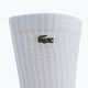 Pánské tenisové ponožky Lacoste RA4182 P0F White RA4182 9