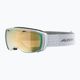 Lyžařské brýle Alpina Estetica Q-Lite pearlwhite gloss/mandarin sph 6