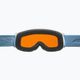 Dětské lyžařské brýle Alpina Piney white/skyblue matt/orange 7