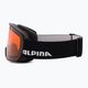 Lyžařské brýle Alpina Nakiska black matt/orange 4