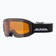 Lyžařské brýle Alpina Nakiska black matt/orange 6