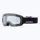Lyžařské brýle Alpina Nakiska black matt/clear 6
