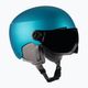 Dětské lyžařské helmy Alpina Zupo Visor Q-Lite turquoise matt