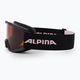Dětské lyžařské brýle Alpina Piney black/rose matt/orange 4