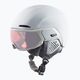 Lyžařská helma Alpina Alto QV white matt 10