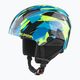 Dětská lyžařská helma Alpina Pizi neonově modrá/zelená lesklá 6