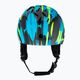 Dětská lyžařská helma Alpina Pizi neonově modrá/zelená lesklá 2