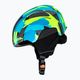 Dětská lyžařská helma Alpina Pizi neonově modrá/zelená lesklá 5