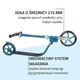 Hudora Bigwheel 215 skútr modrý 14126 10