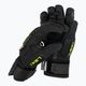 Pánské lyžařské rukavice LEKI WCR C-Tech 3D black ice/lemon