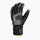 LEKI Griffin Tune 3D Boa pánské lyžařské rukavice black/graphite/ ice lemon 6