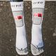 Ponožky Powerslide MyFit na kolečkové brusle bílé/šedé 900988 9