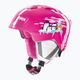 Dětská lyžařská helma UVEX Manic pink 56/6/226/9101 8
