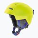 Dětská lyžařská helma UVEX Manic Pro neon yellow 6