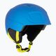 Dětská lyžařská helma UVEX Manic Pro modrá/limetková matná