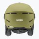 Lyžařská helma UVEX Instinct Visor zelená 56/6/260/3005 12