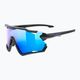 Cyklistické brýle UVEX Sportstyle 228 black matt/mirror blue 53/2/067/2206 5