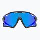 Cyklistické brýle UVEX Sportstyle 228 black matt/mirror blue 53/2/067/2206 7