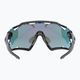 Cyklistické brýle UVEX Sportstyle 228 black matt/mirror blue 53/2/067/2206 8
