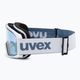 UVEX Elemnt FM lyžařské brýle bílé 55/0/640/1030 4